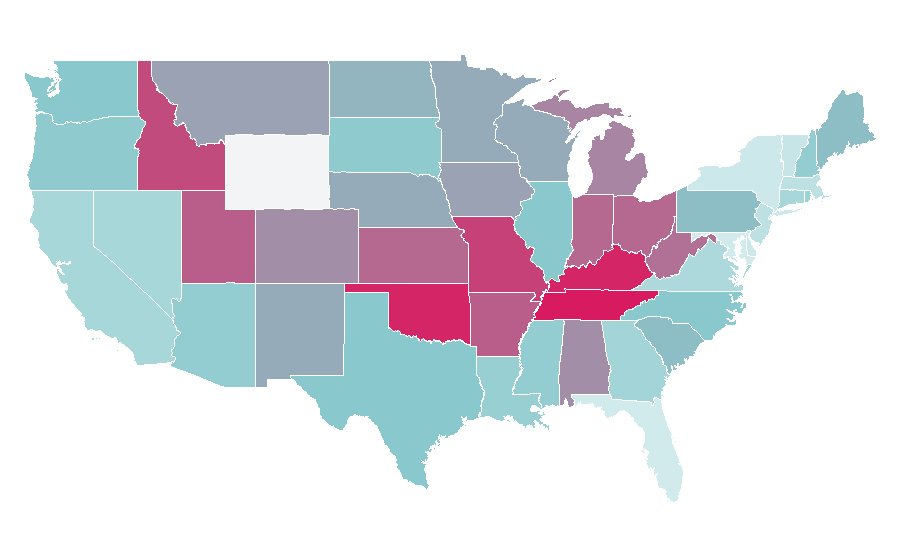 Affinity by region — Hayden Panettiere, United States