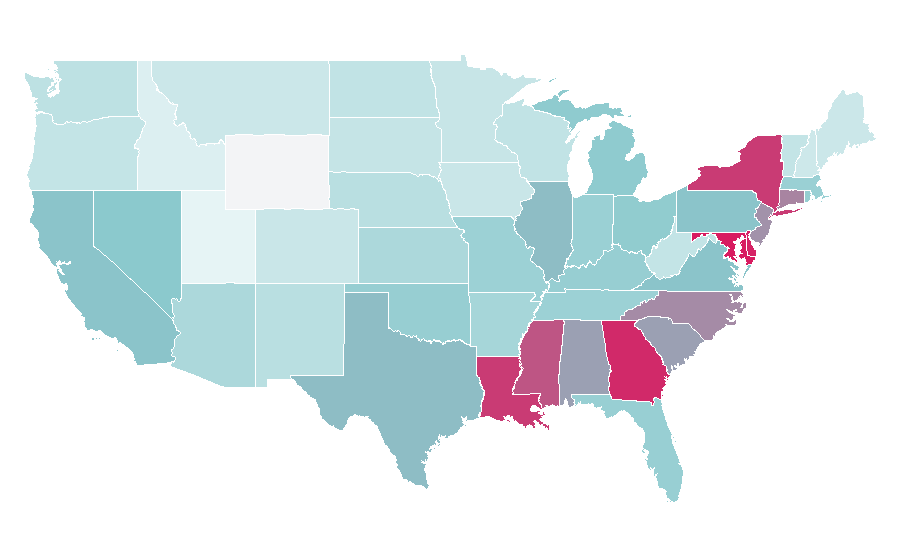 Affinity by region — He Got Game, United States