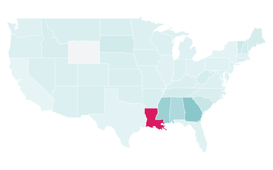 Affinity by region — Head teacher, United States