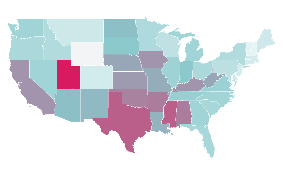 Affinity by region — Headset (audio), United States