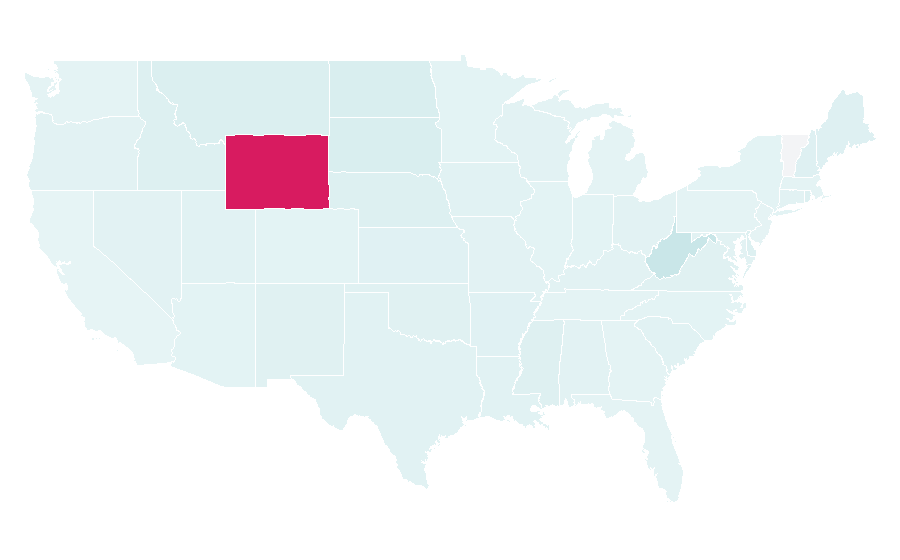 Affinity by region — Health care reform, United States