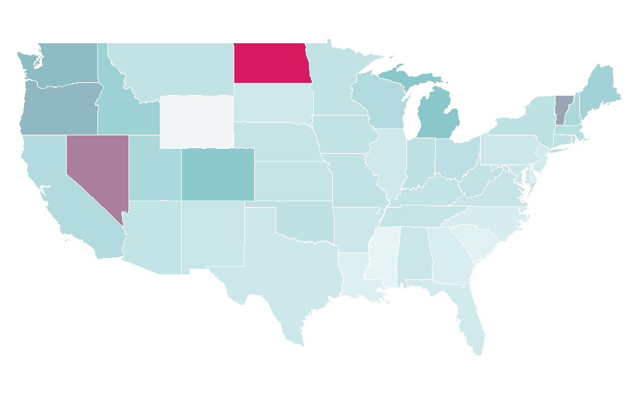 Affinity by region — Hearthstone, United States
