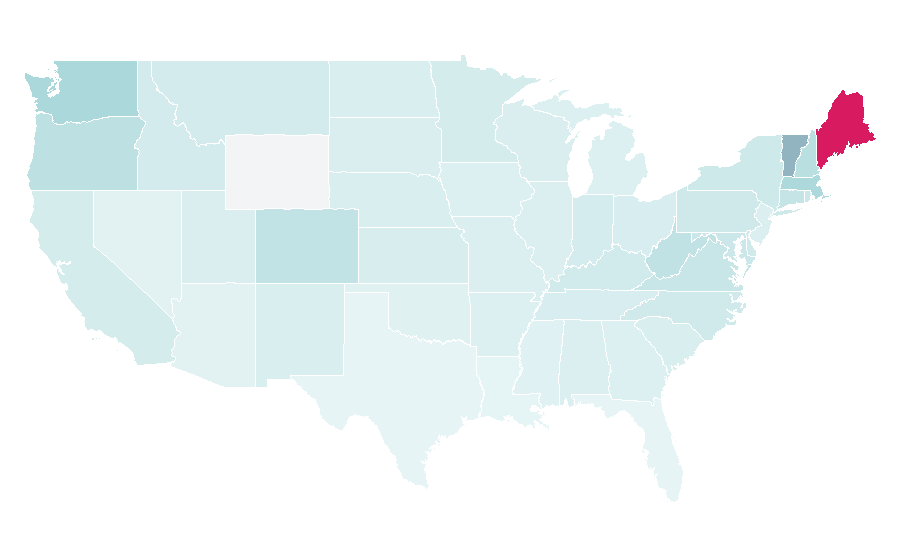 Affinity by region — Heat pump, United States