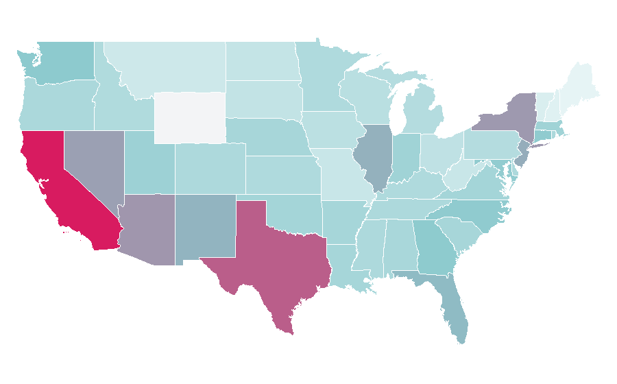 Affinity by region — Heavy Cream, United States