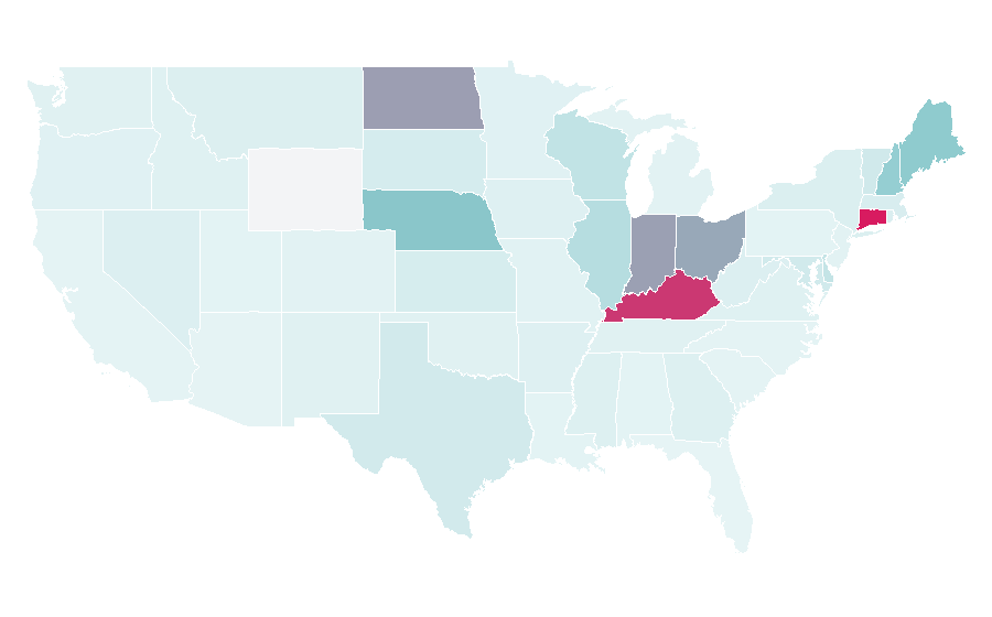 Affinity by region — Hebron, United States