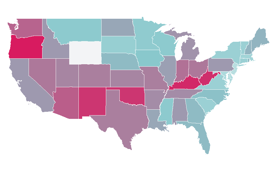 Affinity by region — Hellraiser, United States