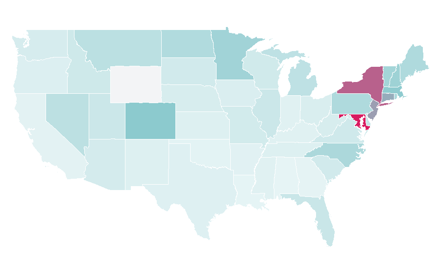Affinity by region — Henrik Lundqvist, United States