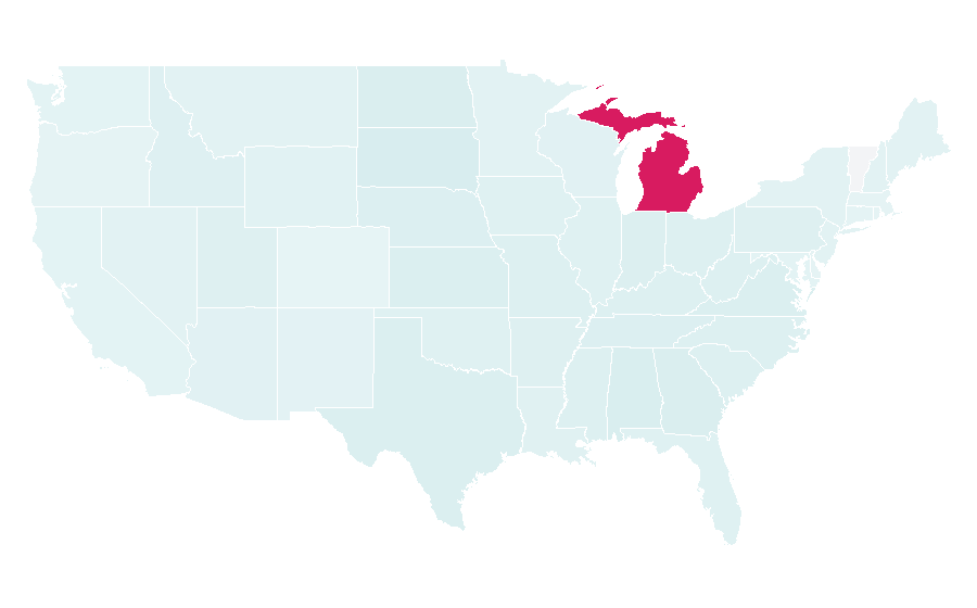 Affinity by region — Henry Ford, United States