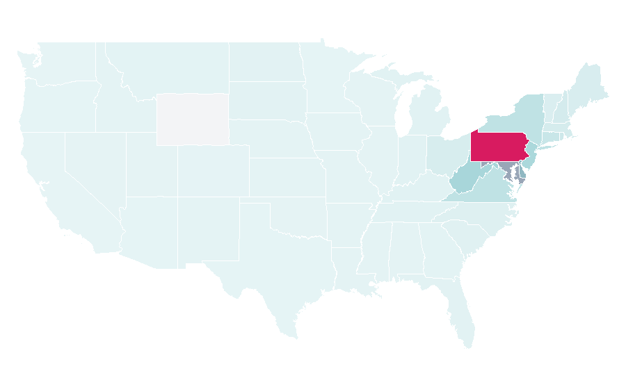 Affinity by region — Hersheypark, United States