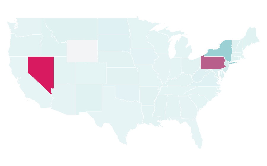 Affinity by region — Hershey's Chocolate World, United States