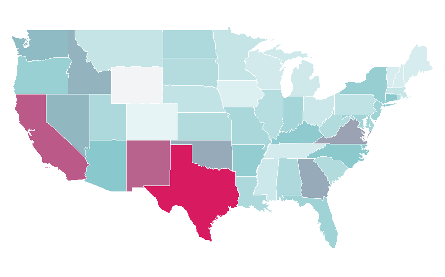 Affinity by region — Hetalia, United States