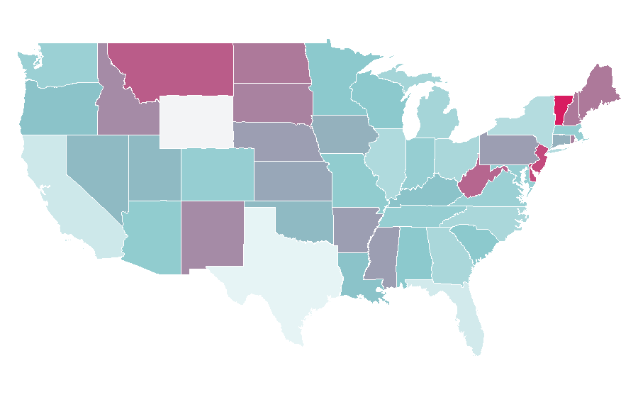 Affinity by region — High-end audio, United States