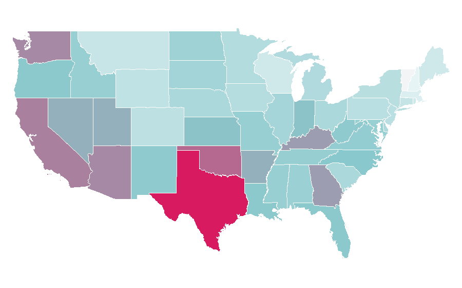 Affinity by region — High School DxD, United States