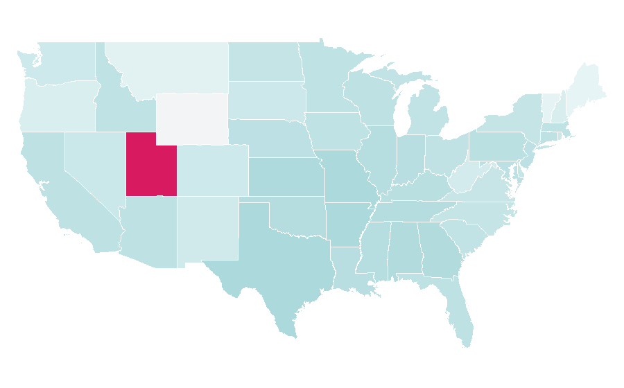 Affinity by region — High School Musical, United States