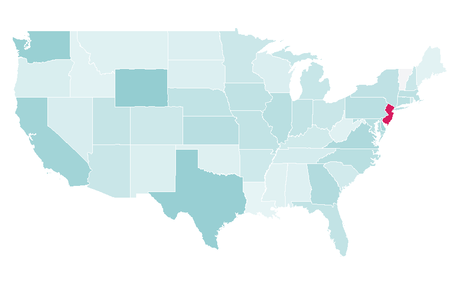 Affinity by region — Hindu temple, United States