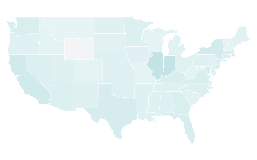 Affinität nach Region — Hip, USA