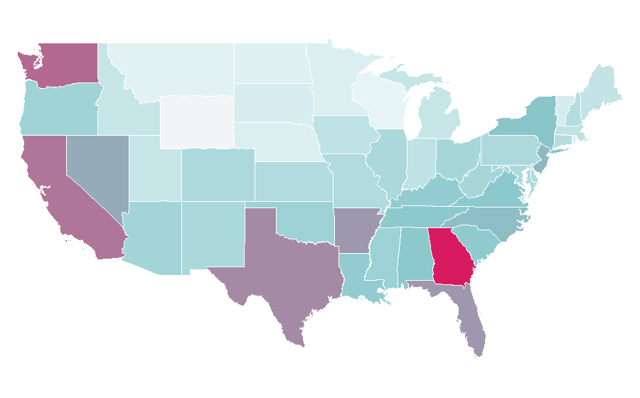 Affinity by region — Hisense, United States