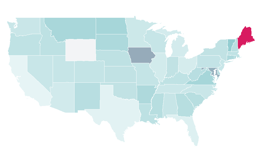 Affinity by region — Historic preservation, United States