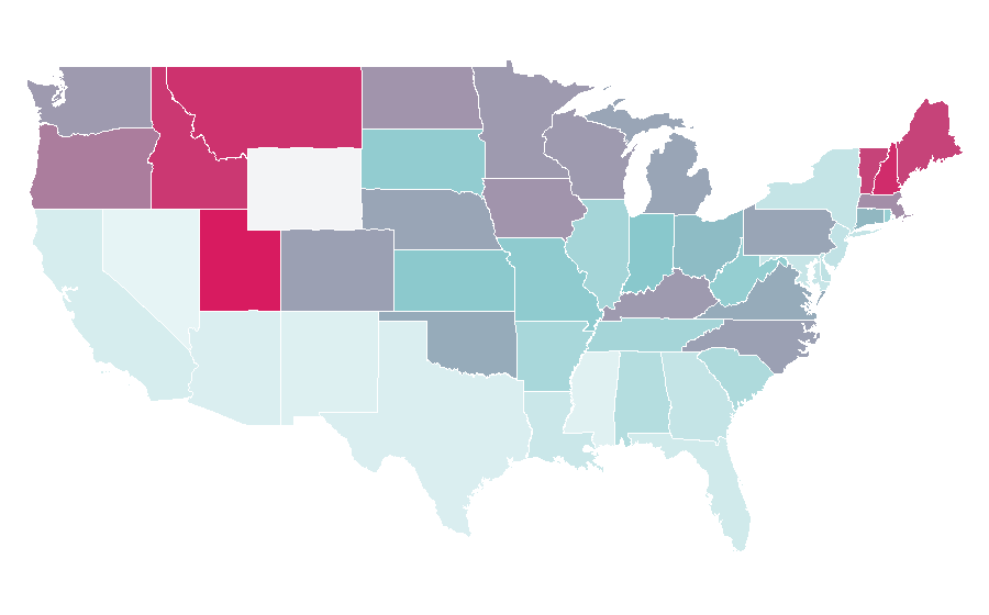 Affinity by region — Hobby Horsing, United States