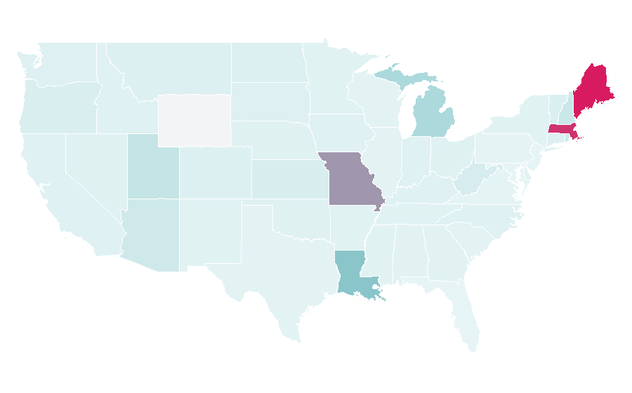 Affinity by region — Holden, United States