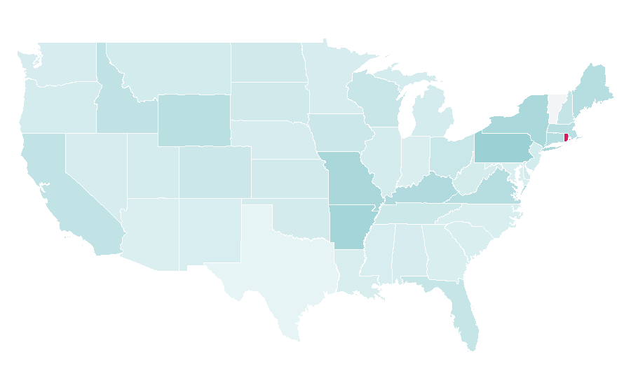 Affinity by region — Holiday House, United States