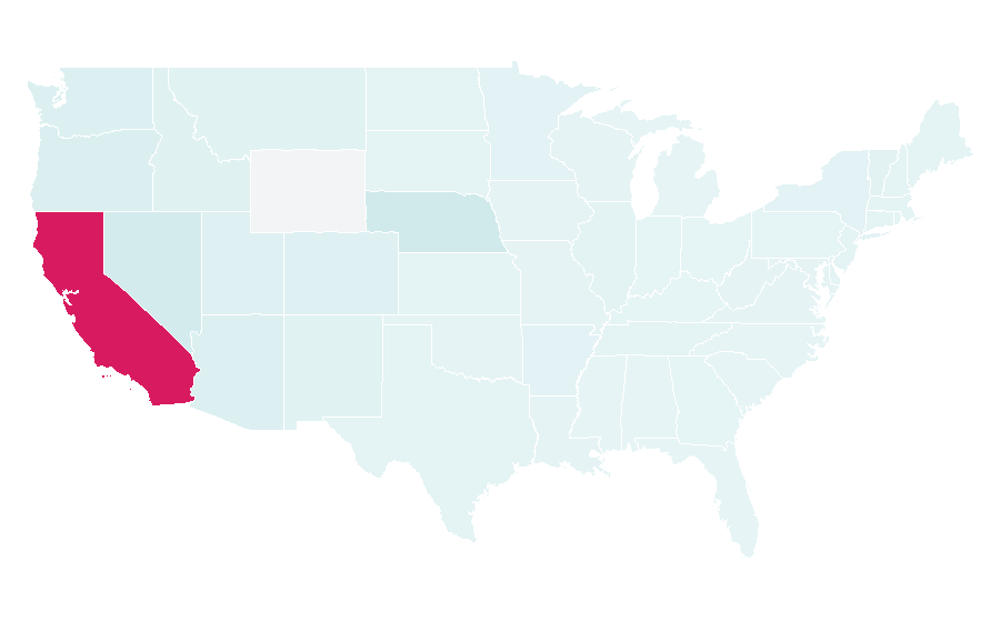 Affinity by region — Hollywood Bowl, United States