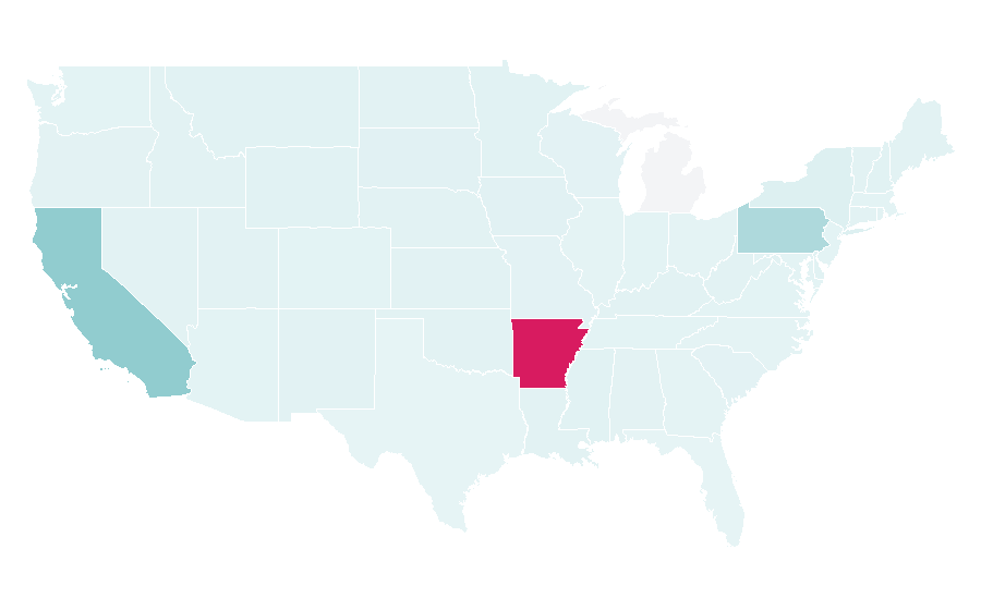 Affinity by region — Home-improvement center, United States