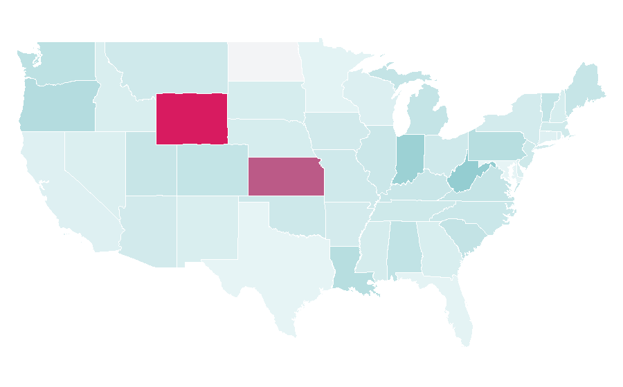 Affinity by region — Homescapes, United States