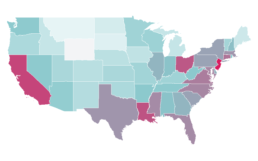 Affinität nach Region — Honda, USA
