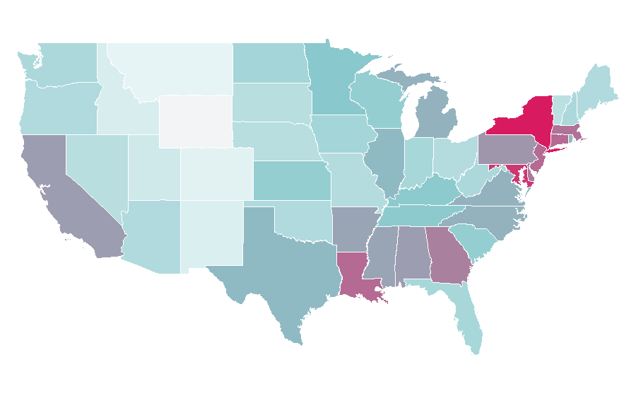 Affinity by region — Honey Nut Cheerios, United States