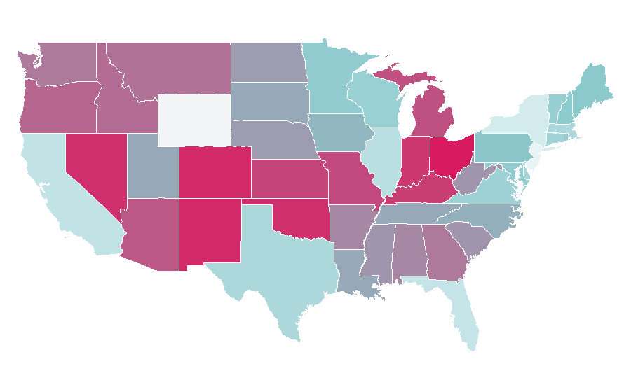 Affinity by region — Hopsin, United States