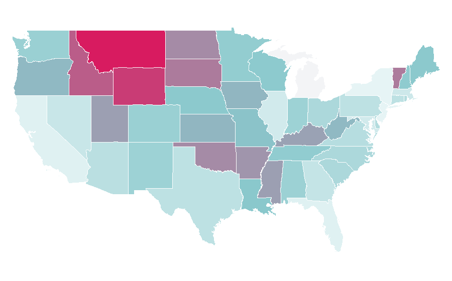 Affinity by region — Horse tack, United States