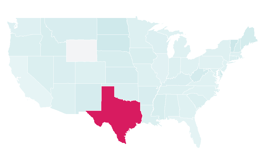 Affinität nach Region — Housing estate, USA