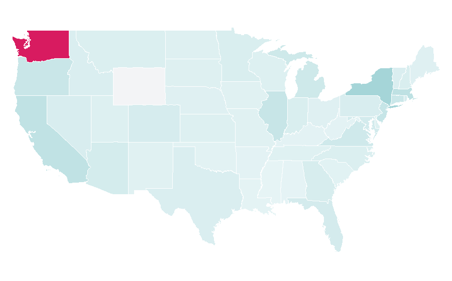 Affinity by region — Howard Schultz, United States
