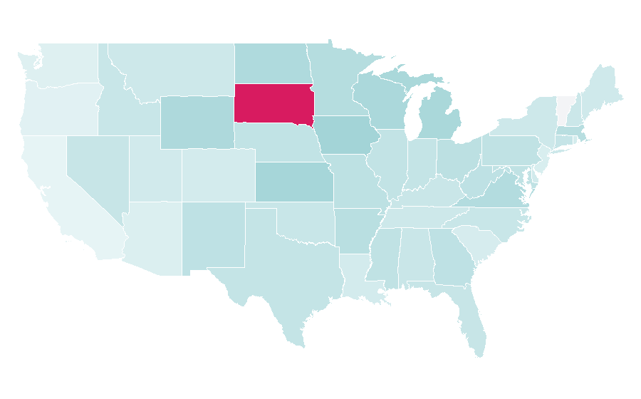 Affinity by region — HP ProBook, United States