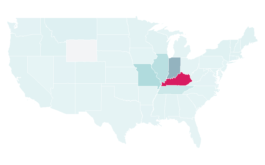 Affinity by region — Huck (magazine), United States
