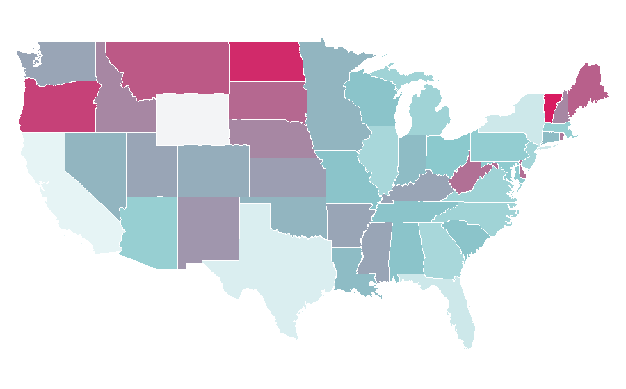 Affinity by region — Humanity’s Last Breath, United States