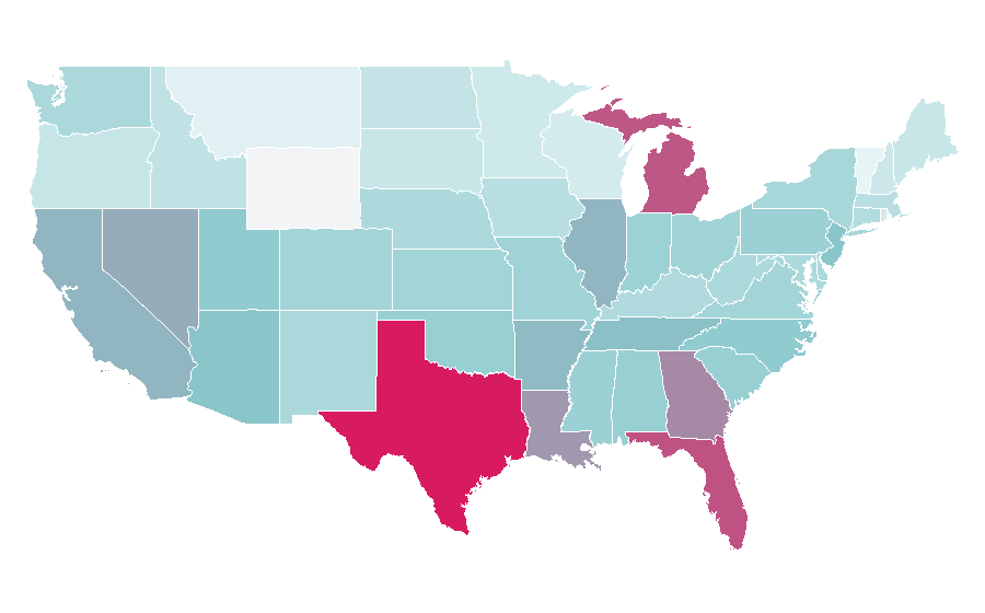 Affinity by region — Hummer, United States