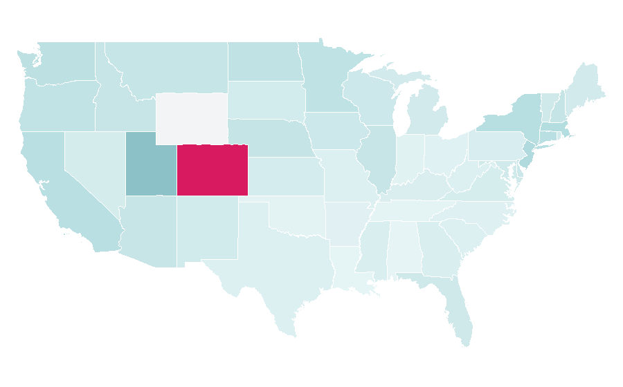Affinity by region — Hunter Douglas, United States
