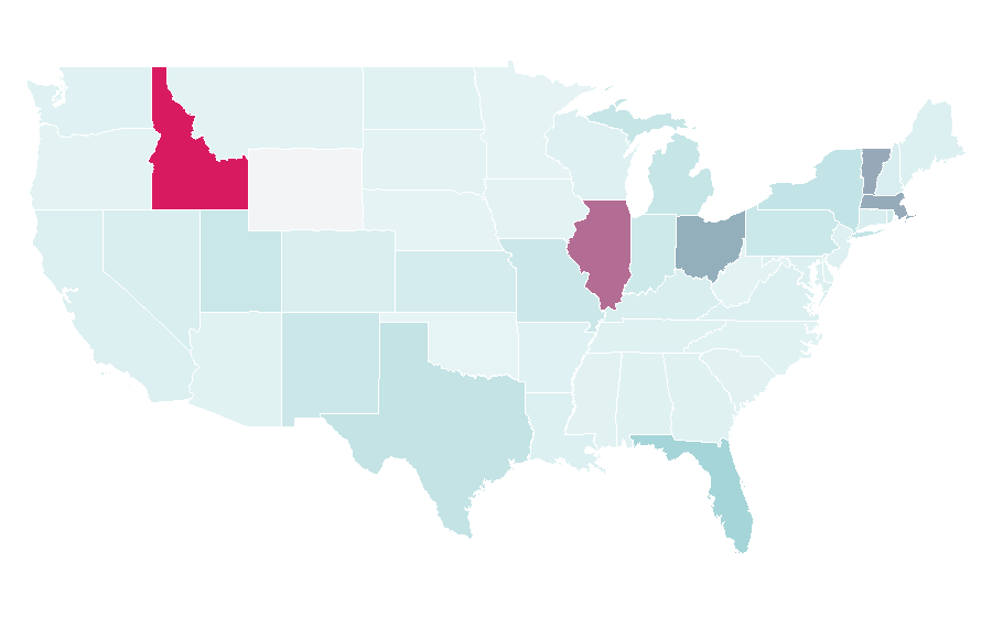 Affinity by region — Hyde Park, United States