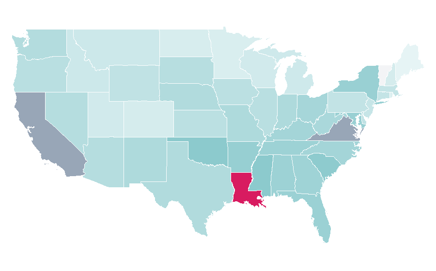 Affinity by region — Hypertext Transfer Protocol, United States