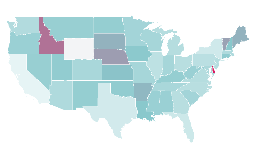Affinity by region — Hypothec, United States