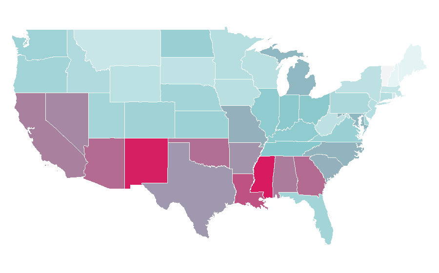 Affinity by region — Ice Cube, United States