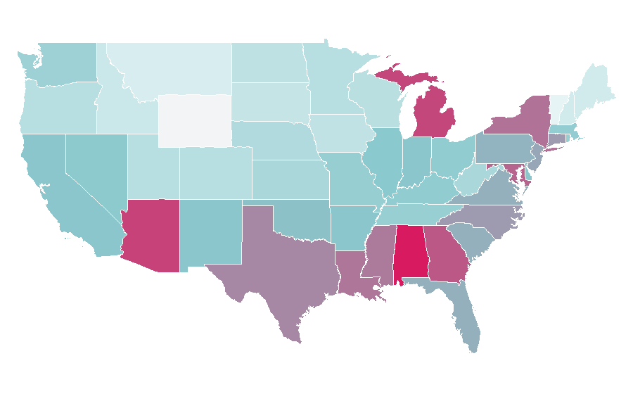 Affinity by region — Ice Spice, United States