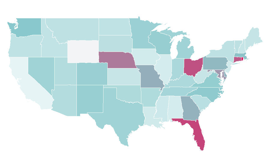 Affinity by region — Ideal Image, United States