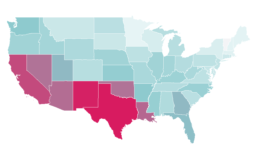 Affinity by region — Igor (film), United States