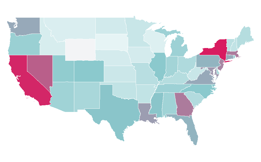 Affinity by region — IM, United States
