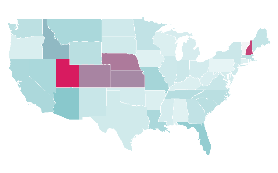 Affinity by region — Image Skincare, United States