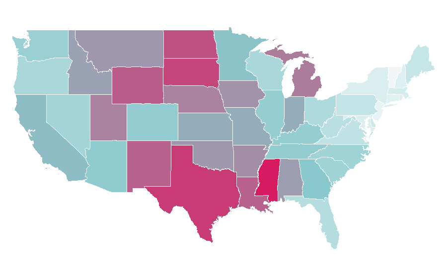 Affinity by region — Impala, United States