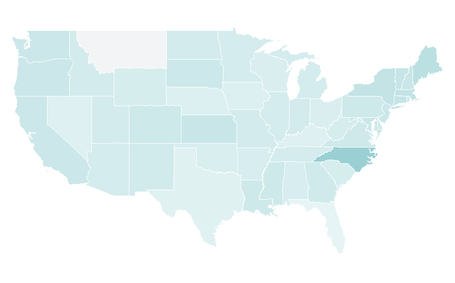 Affinity by region — Incendiary, United States